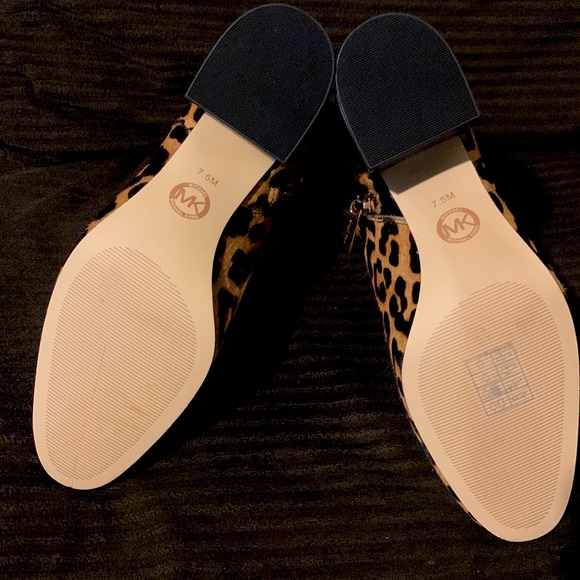 Michael Kors Elsa Mid Booties, Cheetah - Picture 6 of 7